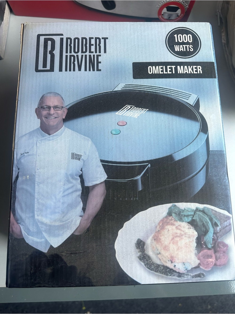 Robert Irvine electric omelet maker Breakfast maker & Lunch  Brand New